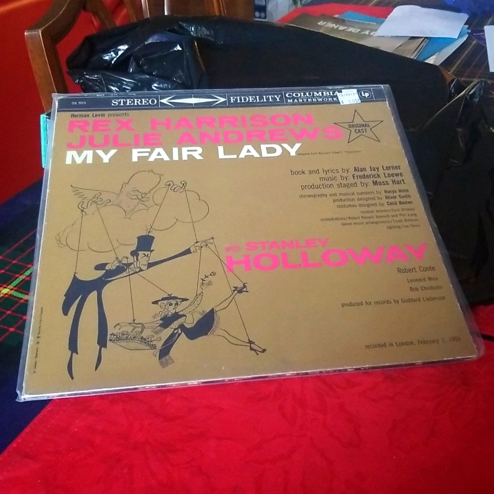 10/$10   Broadway Soundtrack My Fair Lady LP